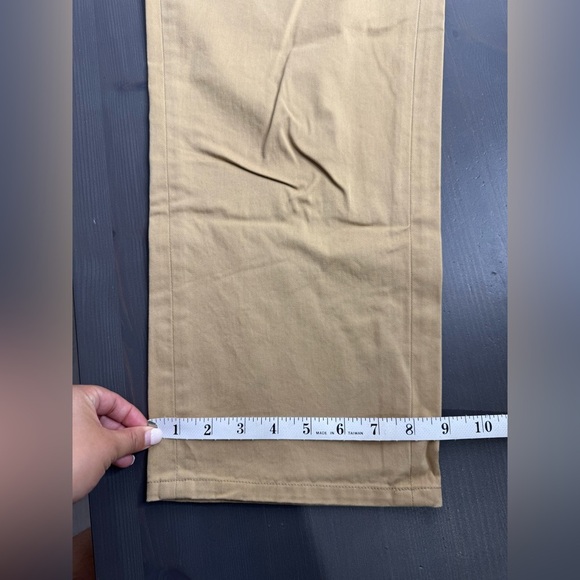 PEARL by Lela Rose Tan Cropped Leg Pant - Picture 8 of 8